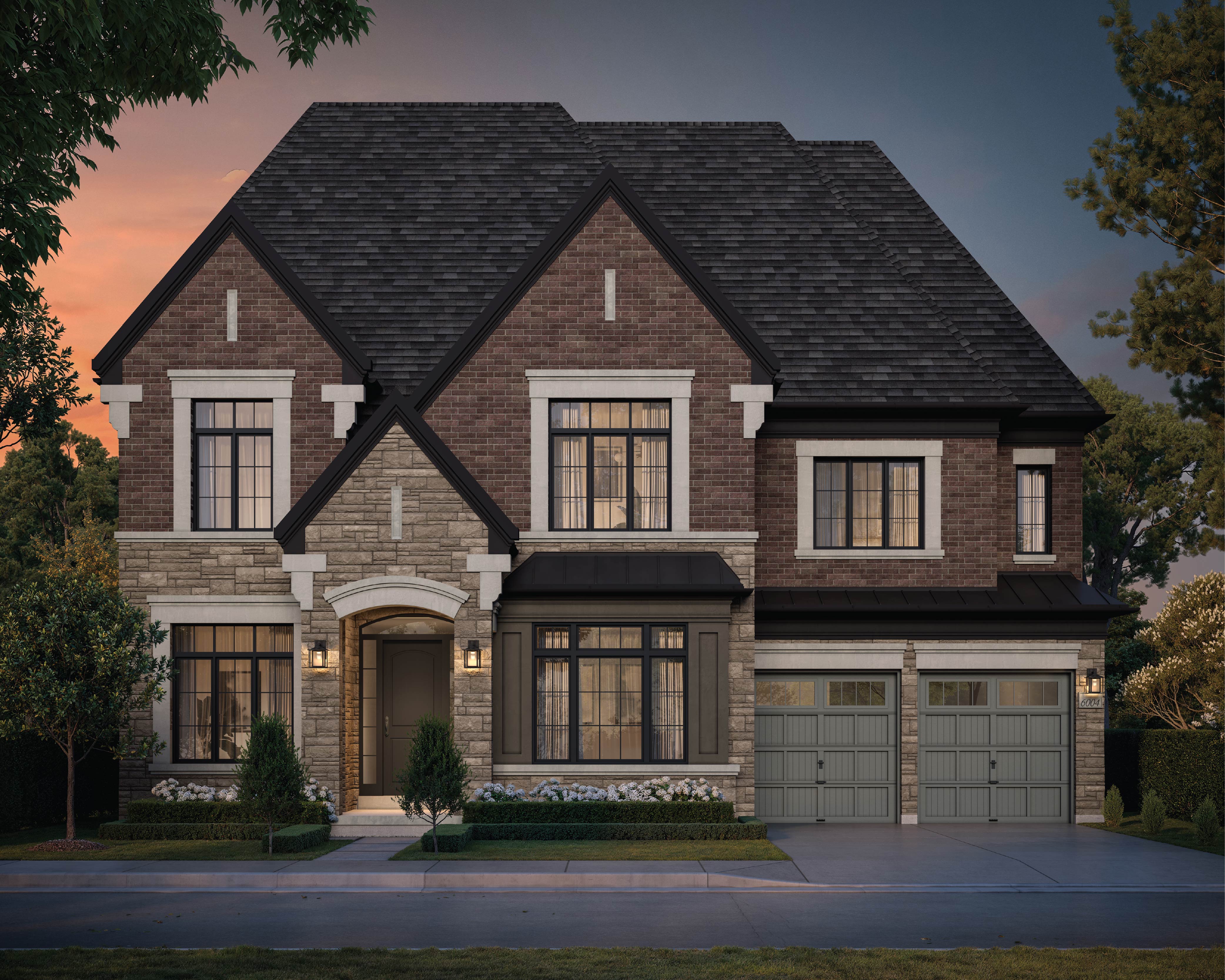 The Brighton elevation rendering