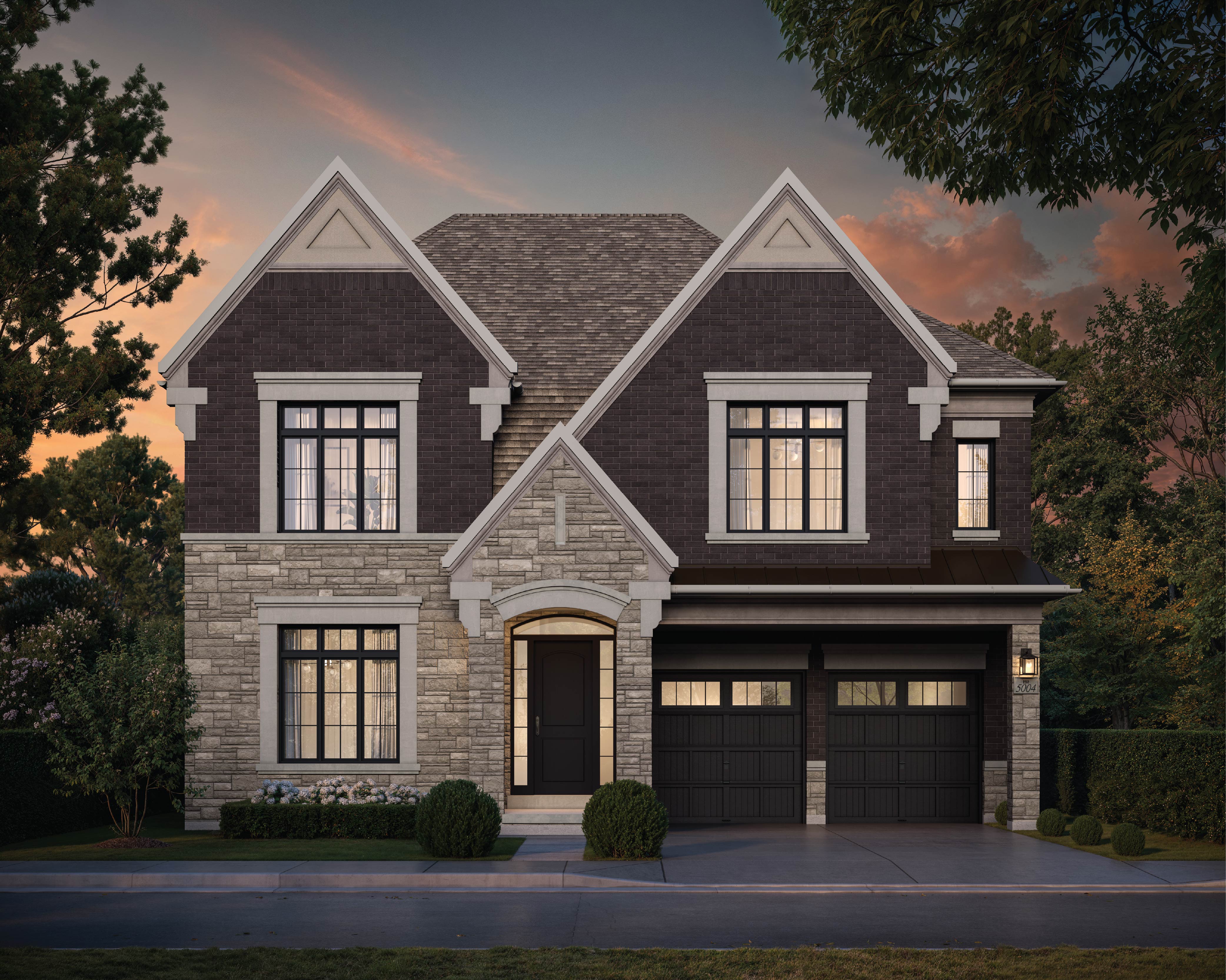 The Astoria elevation rendering