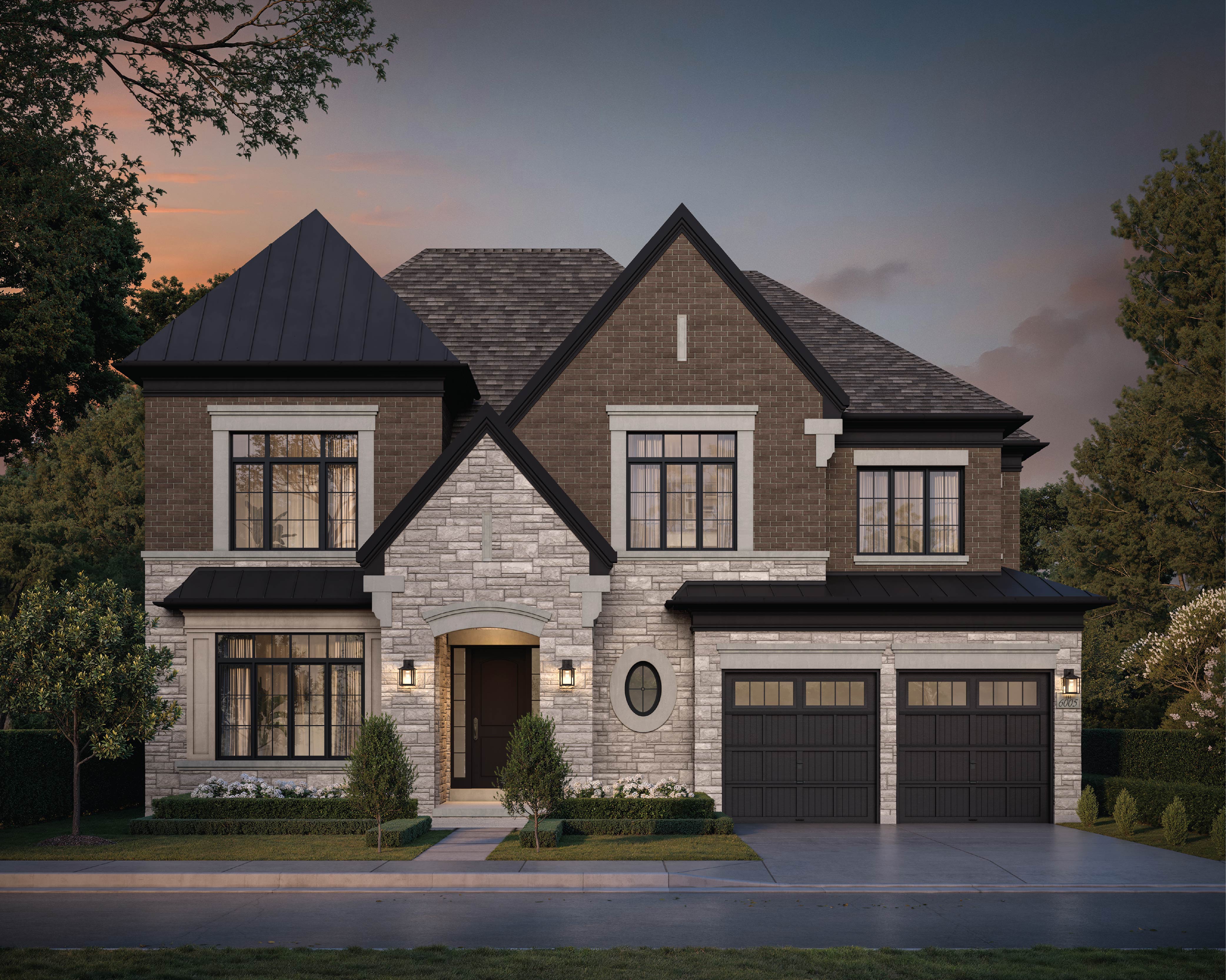 The Westbury elevation rendering